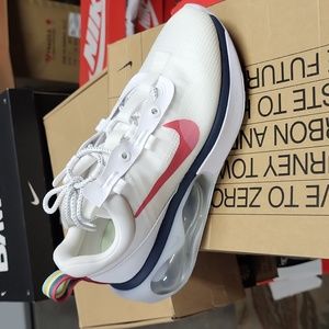 Nike air max 2021 white archaeo pink Women's US 8 Medium, New Inbox.